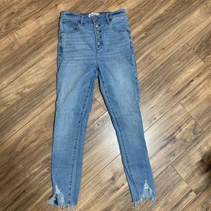 Abercrombie high rise skinny Jean